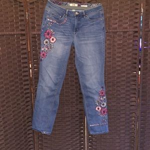 Vintage America Floral Beastie Jean